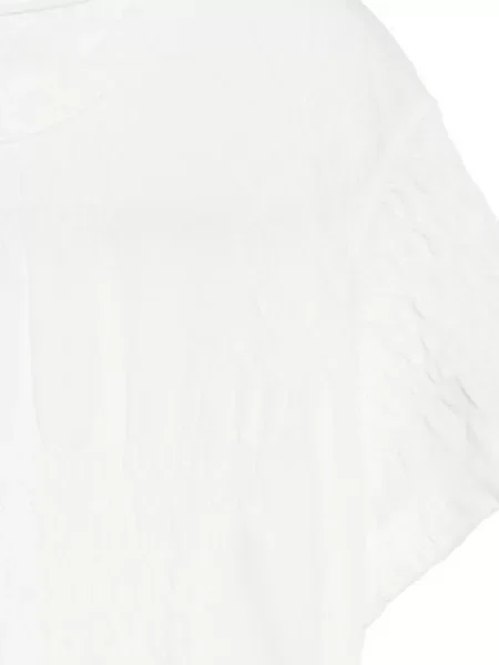 Tricou Y's cu decolteu rotund alb