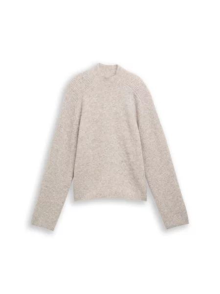 TOM TAILOR DENIM Pulover amestecat bej