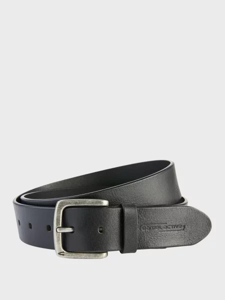 Кожаный ремень Camel Active черный
