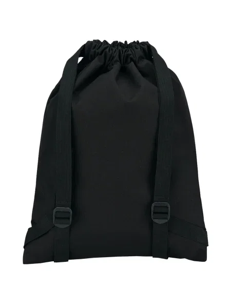 Tornazsák Jansport Draw Sack Black 14 l fekete