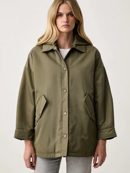 Weekend Max Mara jachetă reversibilă pentru femei WKDSPIGOLA verde