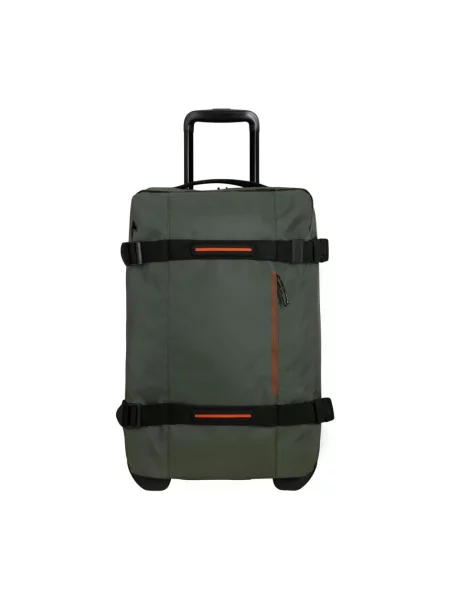 Walizka American Tourister Urban Track 55 L zielony pomarańczowy czarny