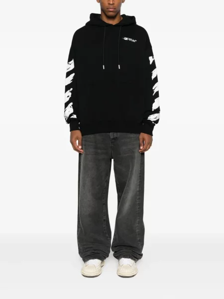 Hanorac cu glugă Off-white alb