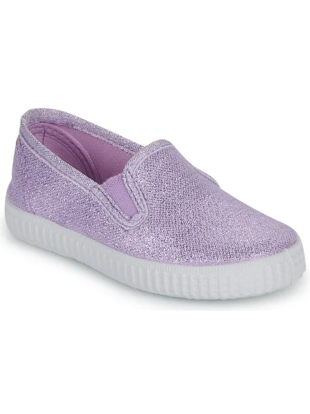 Pantofi copii Citrouille Et Compagnie violet
