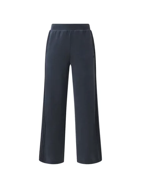 Pantaloni Sweaty Betty cu dungi alergare albastru