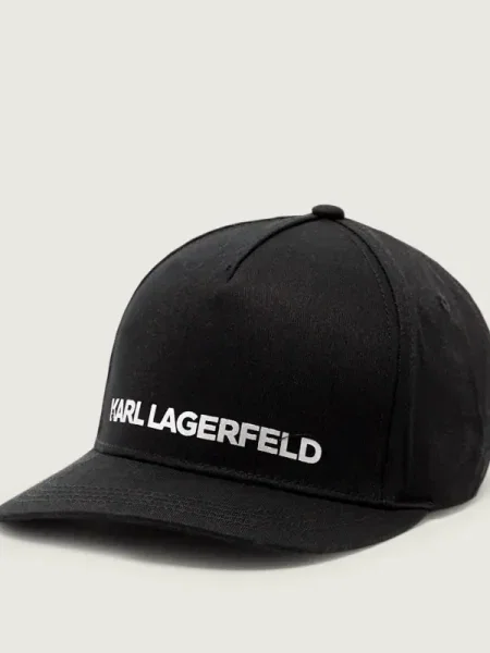 Karl Lagerfeld șapcă de baseball din negru