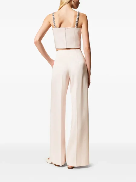 Pantaloni Twinset roz