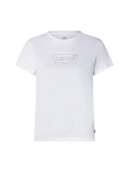 Levi's T-shirt Kobiety jednolity S biały