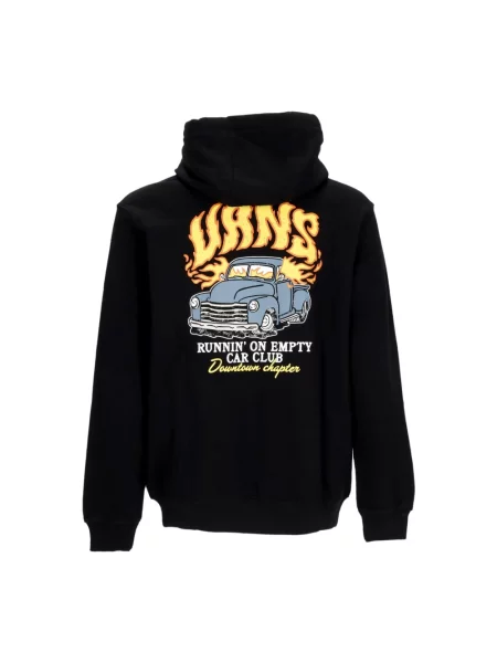 Bluza z kapturem Vans czarna