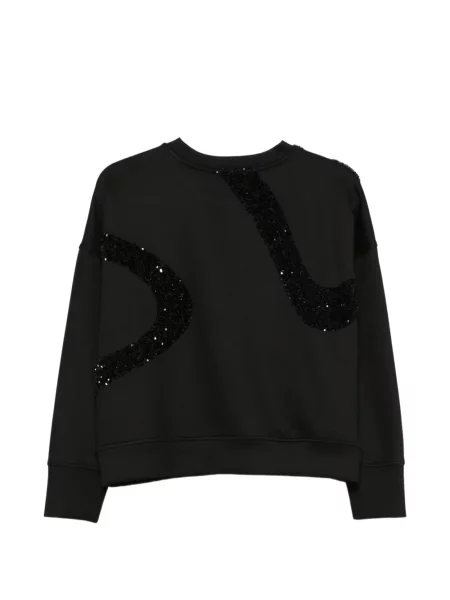 Φούτερ Emporio Armani με παγιέτες μαύρο