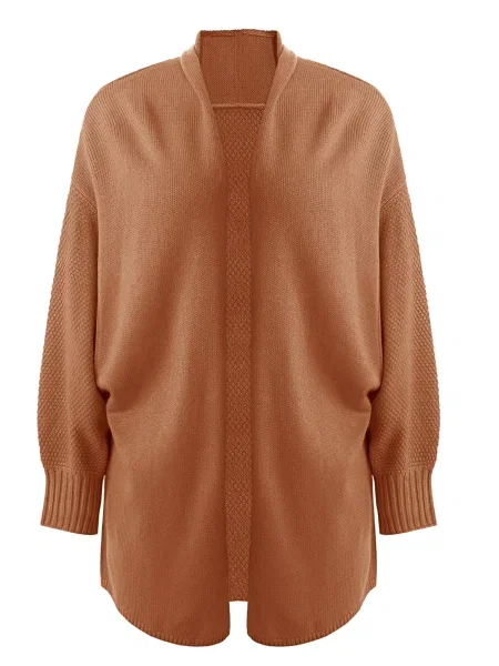 Imily Bela Geacă tricotată maro