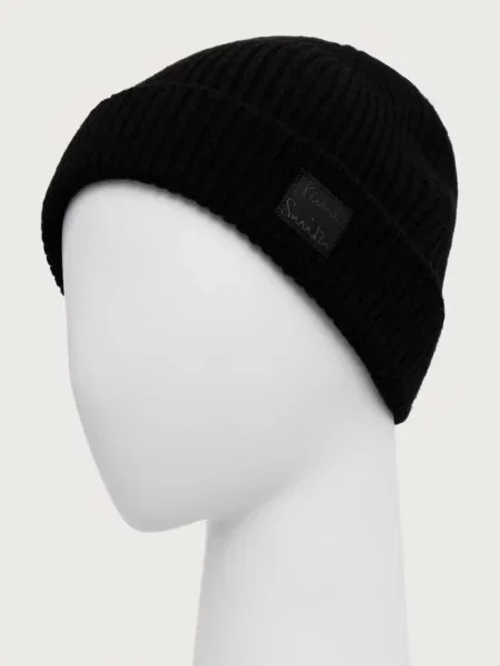 Paul Smith căciulă pentru bărbați din lână negru