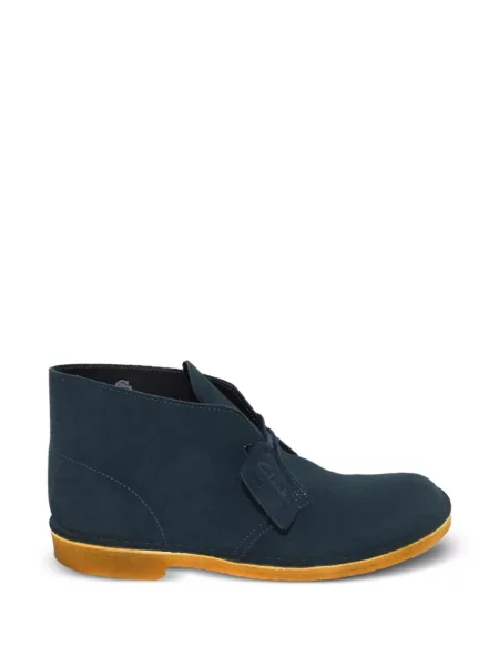 Szarvasbőr sivatagi bokacsizma Clarks Originals kék