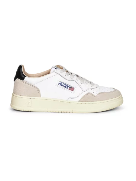 Sneakersy Autry skórzane białe