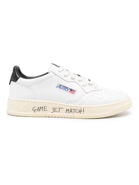 Sneakersy Autry białe