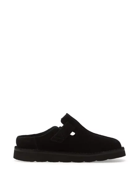 Sneakerși Clarks cu cataramă cu bretele negru