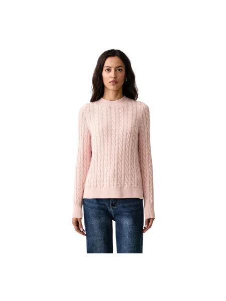 Sweter Barbour różowy