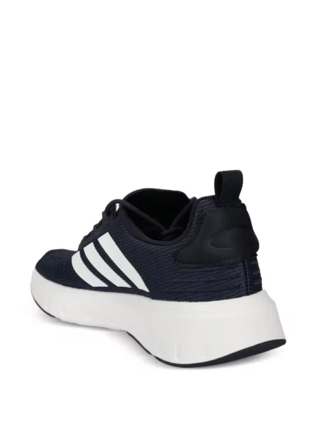 Sneakersy Adidas Terrex w paski z nadrukiem skórzane czarne