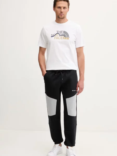The North Face kratka majica MOUNTAIN LINE bela