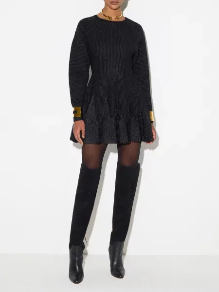 Платье Elisabetta Franchi черное