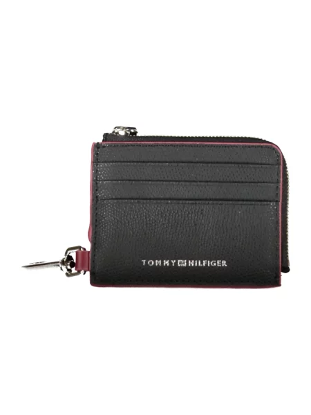 Portfel Tommy Hilfiger elegancki czarny