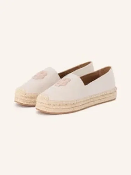 Espadryle BOSS beżowe