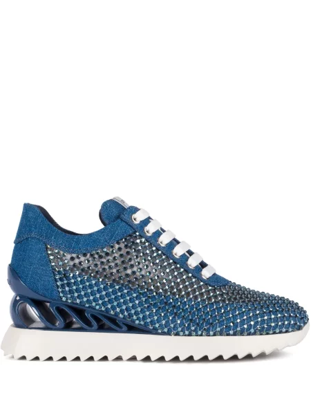Sneakerși Le Silla albastru
