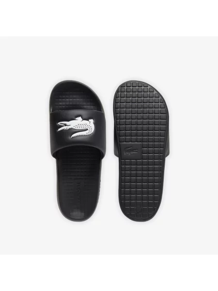 Шлепанцы Lacoste черные