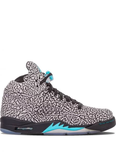 Sneakerși Jordan cu imagine gri