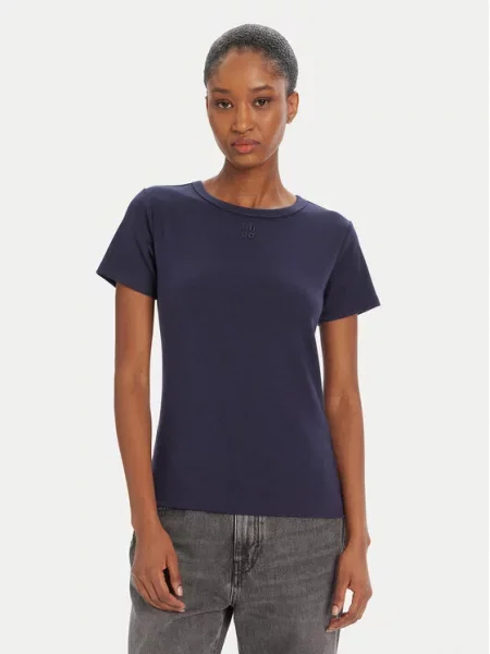 HUGO Majica Deloris Mornarsko modra