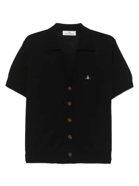 Cămașă Vivienne Westwood tricotate negru