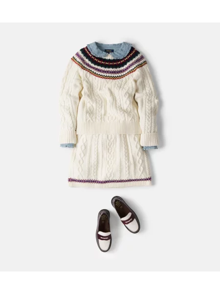 Gyerek szoknya Polo Ralph Lauren bézs