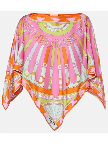 Top Pucci de mătase