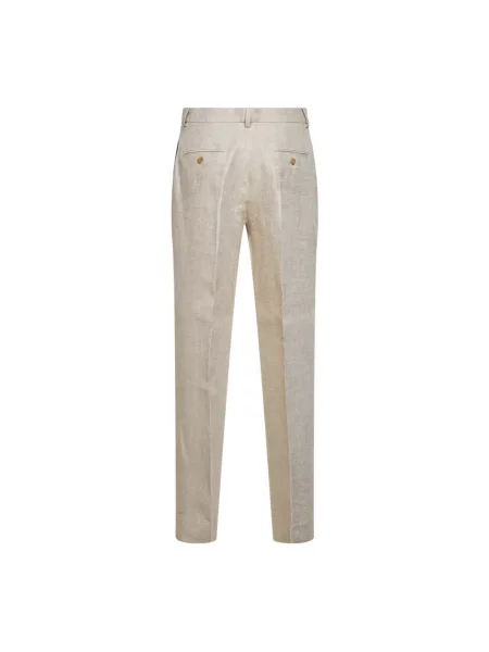 Spodnie Weekend Max Mara beżowe