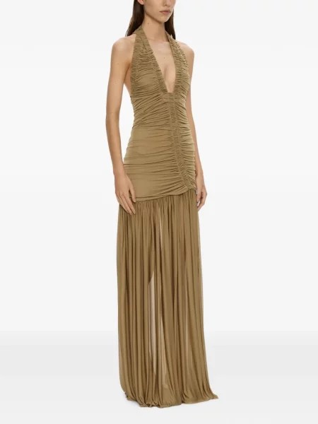 Rochie maxi Christopher Esber cu volane