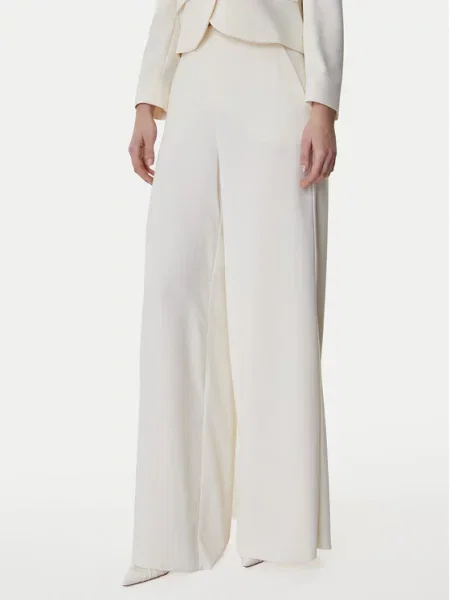 Marella Palazzo kelnės Campo Écru Wide Leg