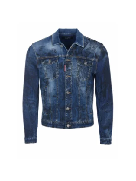 Kurtka Dsquared2 niebieska