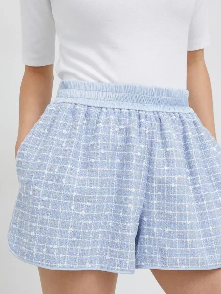 Emporio Armani Шорти повсякденні Світло-синій сині