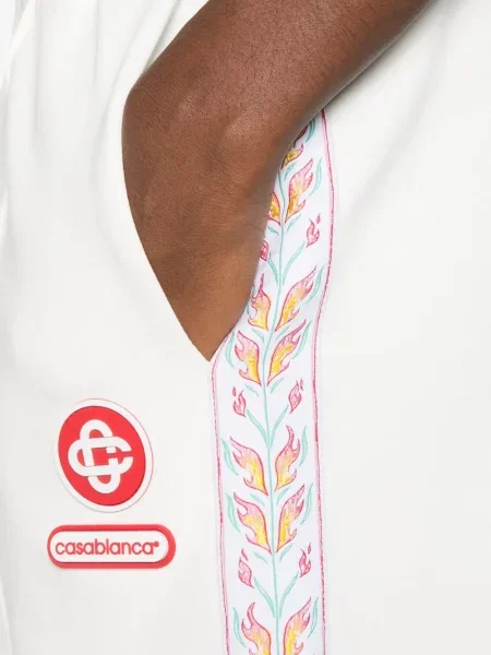 Pantaloni Casablanca cu dungi alb