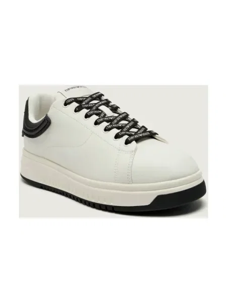 Sneakers Emporio Armani alb