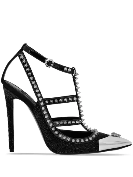 Pantofi cu toc Philipp Plein negru