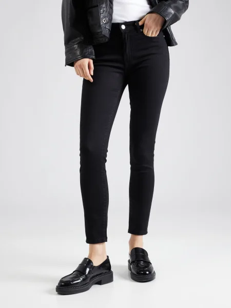 HUGO Red Jeans denim negru