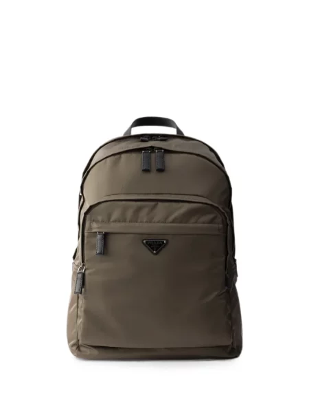 Rucsac Prada din piele gri