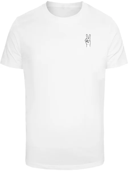 Tricou Mister Tee alb