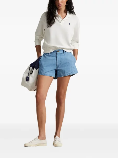 Tricou Polo Ralph Lauren de in scurt cu imagine albastru