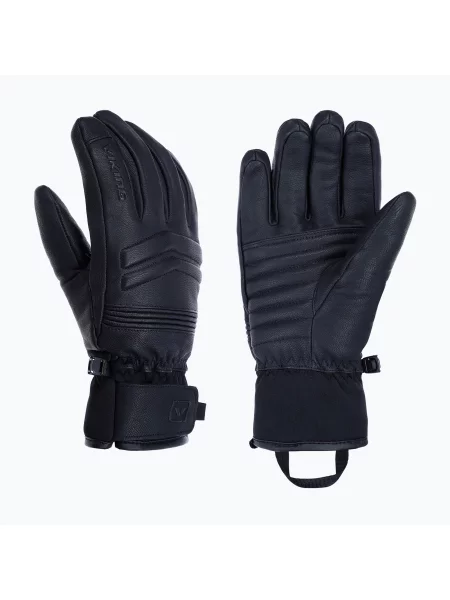 Лыжи перчатки Viking черные