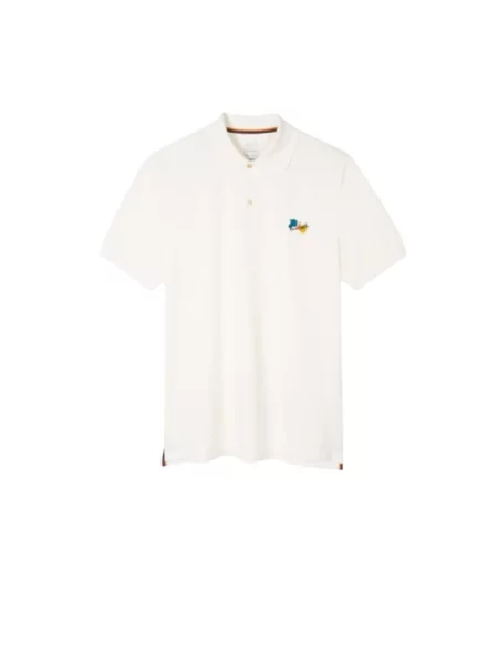Koszulka polo Paul Smith biała