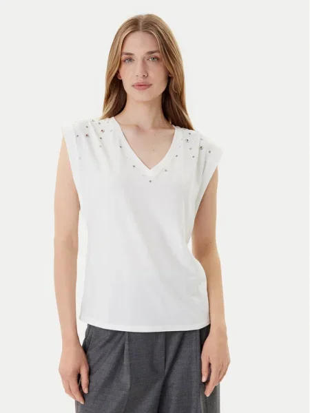 Morgan tricou DCLO alb