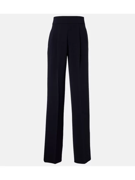 Pantaloni Max Mara albastru