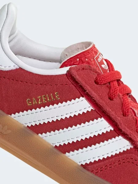 Adidas Originals Дитячі замшеві кросівки GAZELLE INDOOR